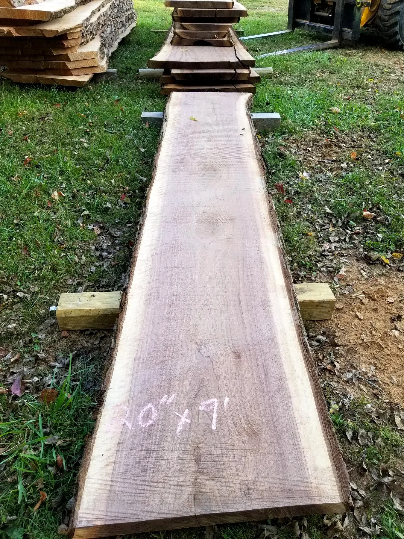 9 feet black walnut slabs