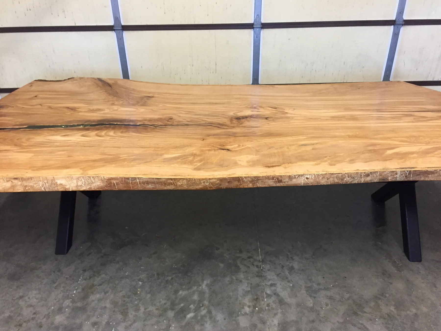 Ash Dining Table behind the build photo 5