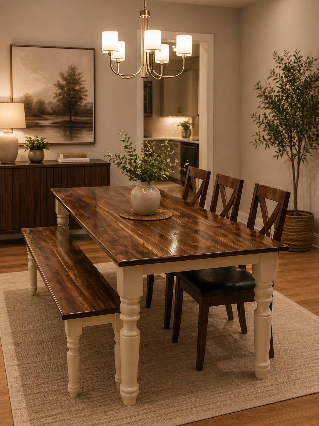 Farmhouse table