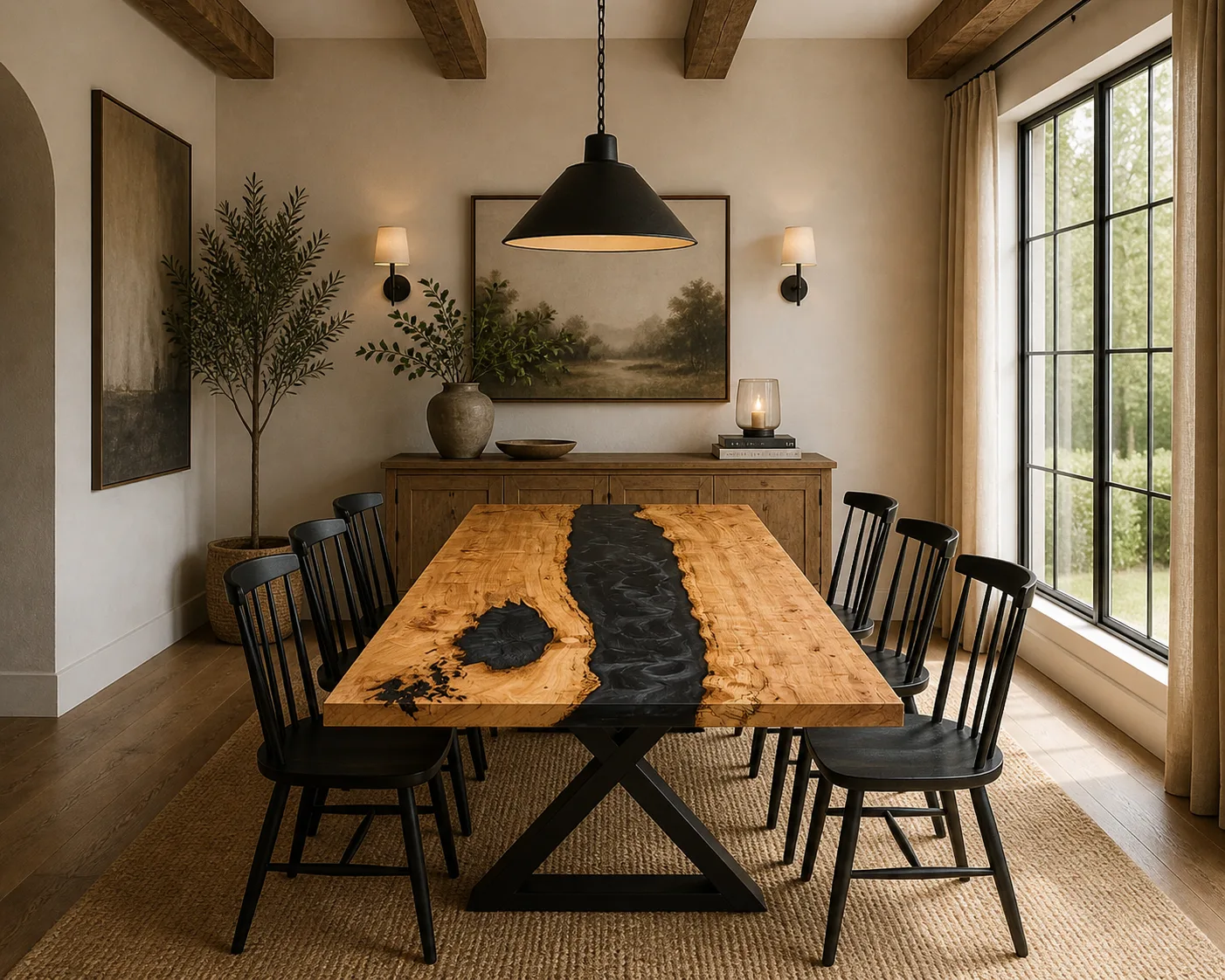 Resin River tables