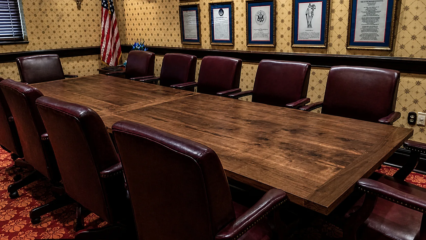 Rutherford County Courthouse Conference Table